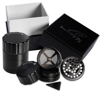 Black Leaf Startrails Grinder 4tlg.
